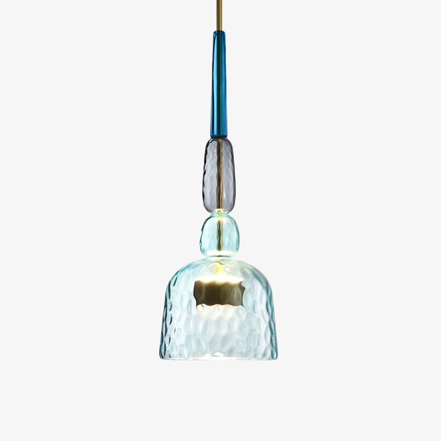 Esola Stylish Kitchen Pendant Lighting – Colorful Glass Design for Modern Spaces