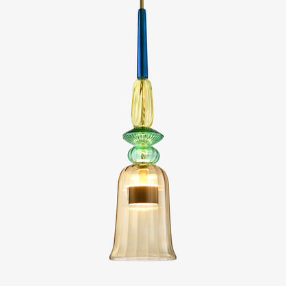 Esola Stylish Kitchen Pendant Lighting – Colorful Glass Design for Modern Spaces