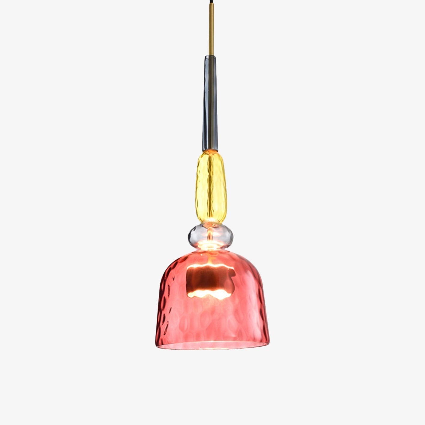 Esola Stylish Kitchen Pendant Lighting – Colorful Glass Design for Modern Spaces
