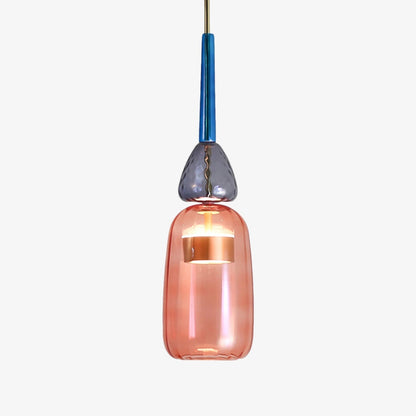 Esola Stylish Kitchen Pendant Lighting – Colorful Glass Design for Modern Spaces