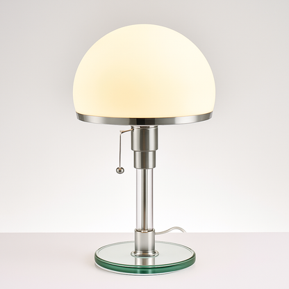 Venna Modern Table Lamp – Frosted Glass Shade for Soft Ambient Bedroom Lighting