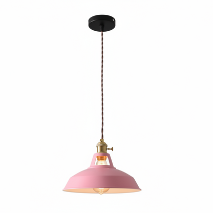 Evy Industrial Kitchen Pendant Lighting – Colorful Adjustable Hanging Light
