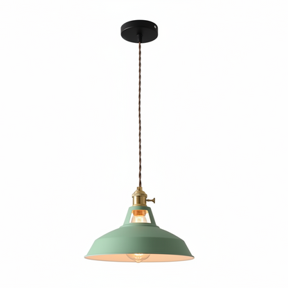 Evy Industrial Kitchen Pendant Lighting – Colorful Adjustable Hanging Light