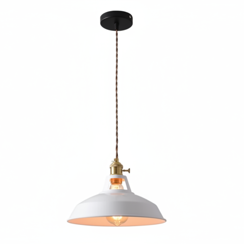 Evy Industrial Kitchen Pendant Lighting – Colorful Adjustable Hanging Light