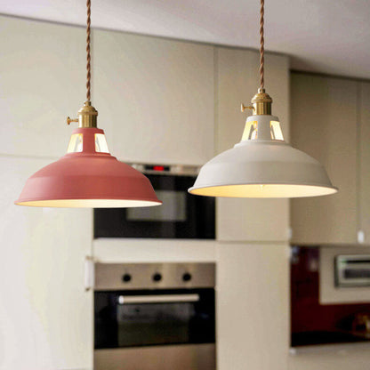 Evy Industrial Kitchen Pendant Lighting – Colorful Adjustable Hanging Light