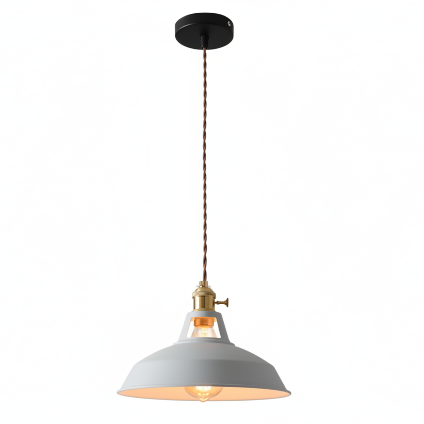 Evy Industrial Kitchen Pendant Lighting – Colorful Adjustable Hanging Light
