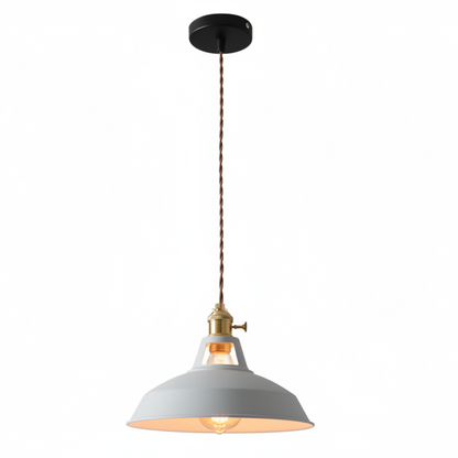 Evy Industrial Kitchen Pendant Lighting – Colorful Adjustable Hanging Light