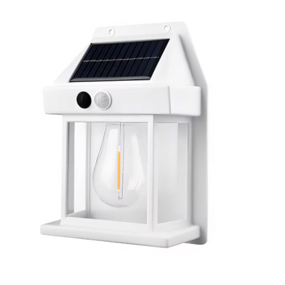 Aurevia Sentinel Solar Motion Sensor Wall Light for Outdoor Security