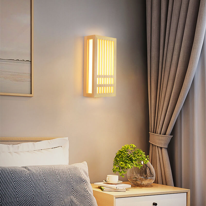 Orren Wooden LED Wall Lamp Warm Minimalist Home Lighting