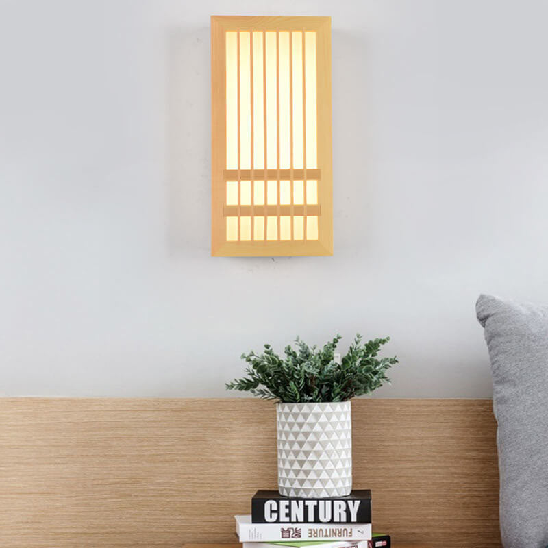 Orren Wooden LED Wall Lamp Warm Minimalist Home Lighting