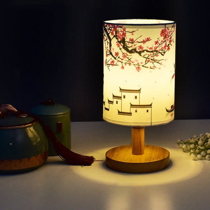 Faelis Modern Minimalist Bedside Table Lamp – USB-Powered LED for Stylish Illumination