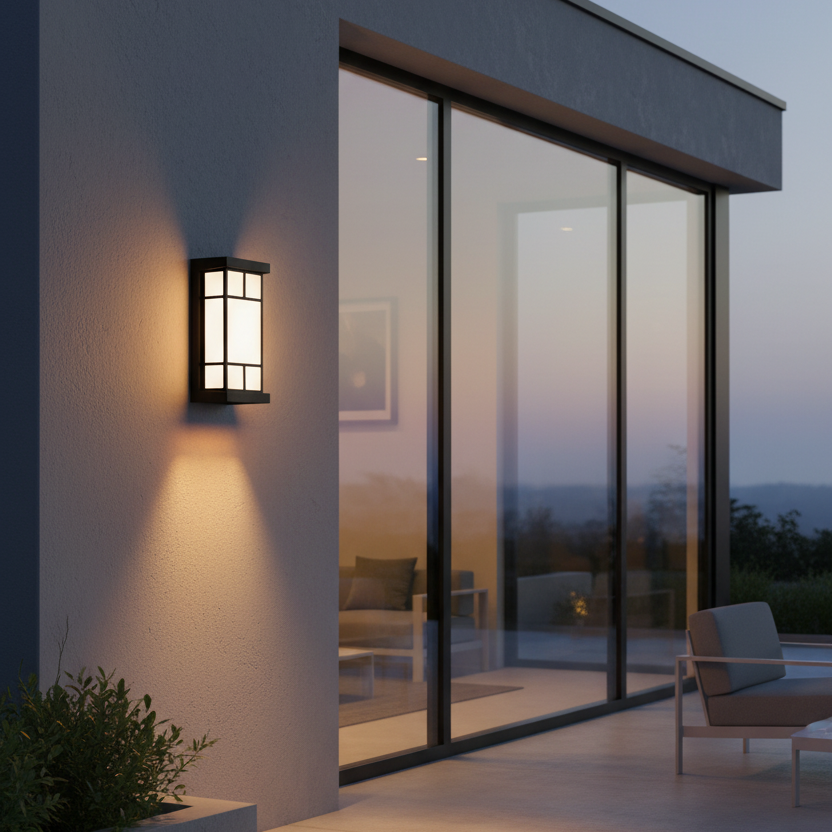 Orivon Radar Sense LED Motion Sensor Wall Light for Outdoor Security