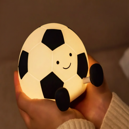 Glowkick Football Night Light with Adjustable Brightness for Kids