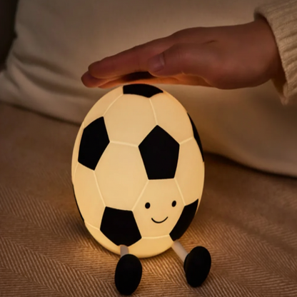 Glowkick Football Night Light with Adjustable Brightness for Kids
