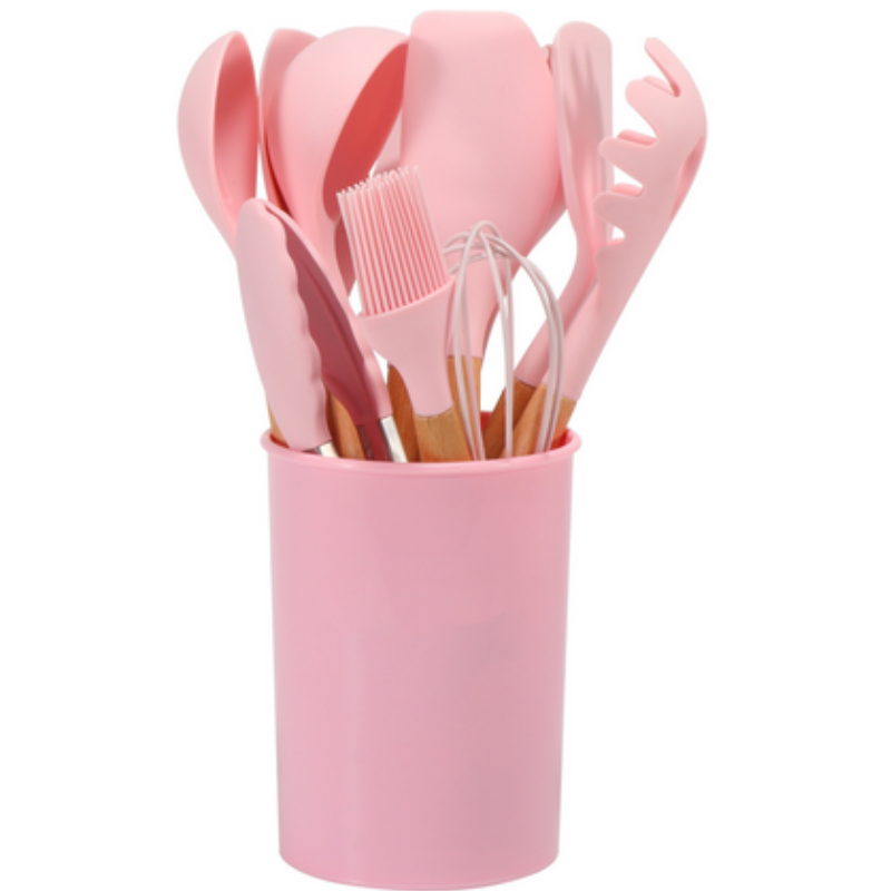 Elaria Eco-Friendly Kitchen Utensil Set – 12-Piece Cooking Tools for Everyday Use