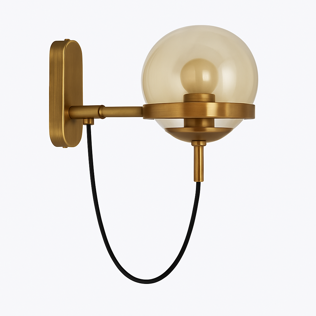 Velo Modern LED Wall Light – Elegant Glass Sconce for Stylish Home Ambiance