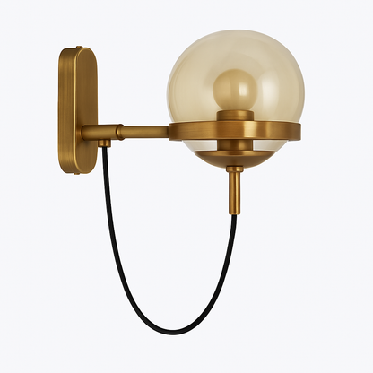 Velo Modern LED Wall Light – Elegant Glass Sconce for Stylish Home Ambiance