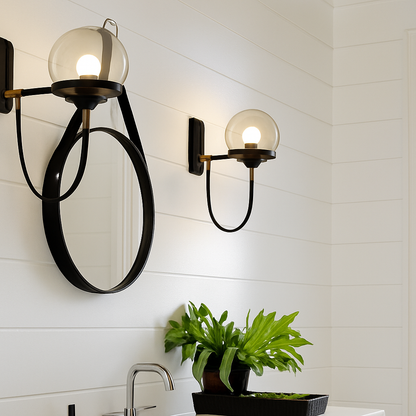 Velo Modern LED Wall Light – Elegant Glass Sconce for Stylish Home Ambiance