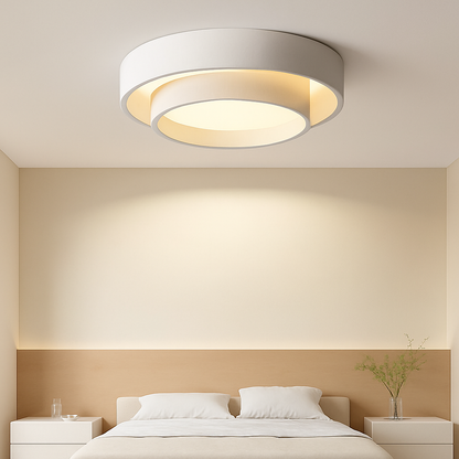Aurevia Modern Round LED Ceiling Lamp for Contemporary Elegant Spaces