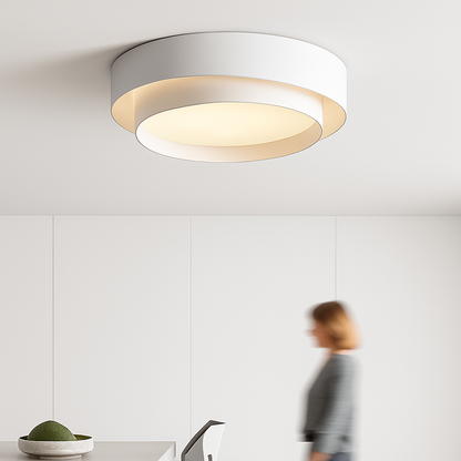 Aurevia Modern Round LED Ceiling Lamp for Contemporary Elegant Spaces