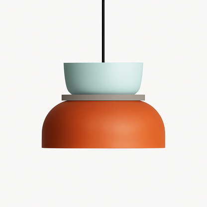 Makka Modern Colorful Pendant Light – Adjustable Height for Artistic Illumination