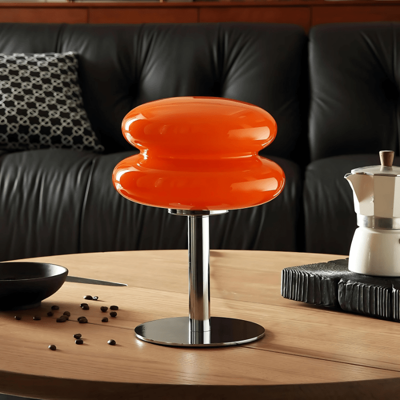 Bonbon Halo Table Lamp with Adjustable Brightness and LED Lighting