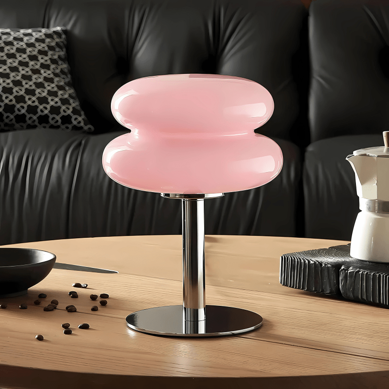 Bonbon Halo Table Lamp with Adjustable Brightness and LED Lighting