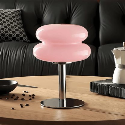 Bonbon Halo Table Lamp with Adjustable Brightness and LED Lighting