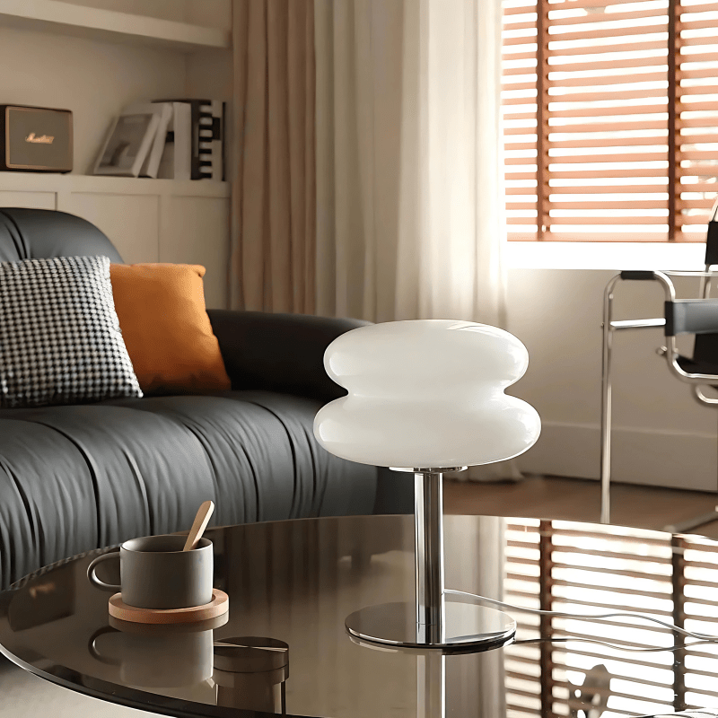 Bonbon Halo Table Lamp with Adjustable Brightness and LED Lighting
