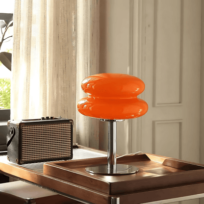 Bonbon Halo Table Lamp with Adjustable Brightness and LED Lighting