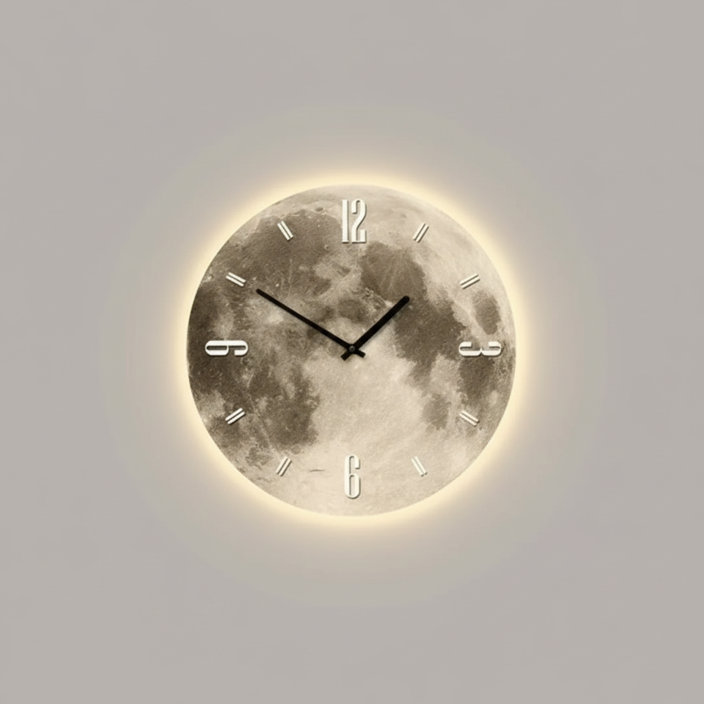 Aurevia Modern Wall Clock – Artistic Acrylic Design for Contemporary Decor
