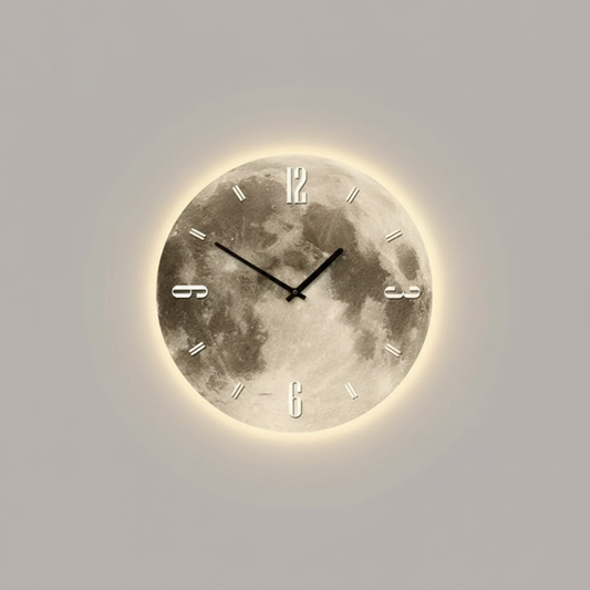 Aurevia Modern Wall Clock – Artistic Acrylic Design for Contemporary Decor