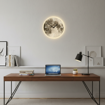 Aurevia Modern Wall Clock – Artistic Acrylic Design for Contemporary Decor