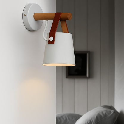 Talven Modern Wooden Bathroom Wall Light for Cosy Interiors