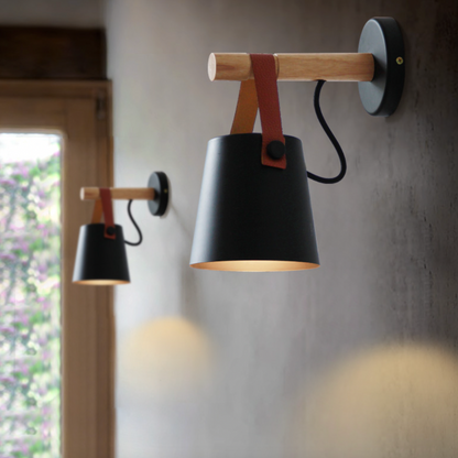 Talven Modern Wooden Bathroom Wall Light for Cosy Interiors