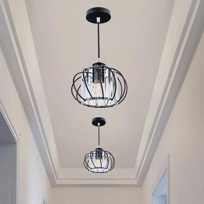 Roble Nordic Glass Pendant Light – Modern Hanging Fixture for Elegant Hallways