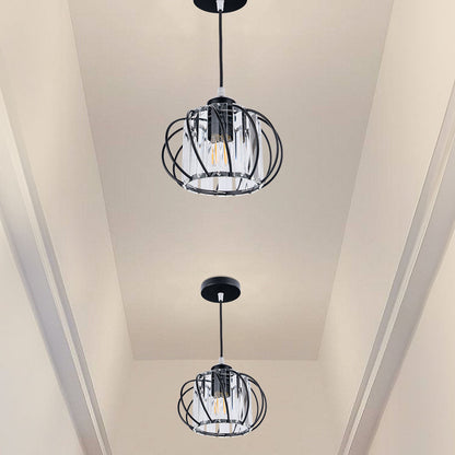 Roble Nordic Glass Pendant Light – Modern Hanging Fixture for Elegant Hallways