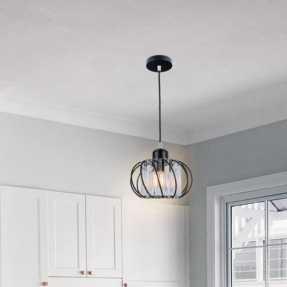 Roble Nordic Glass Pendant Light – Modern Hanging Fixture for Elegant Hallways