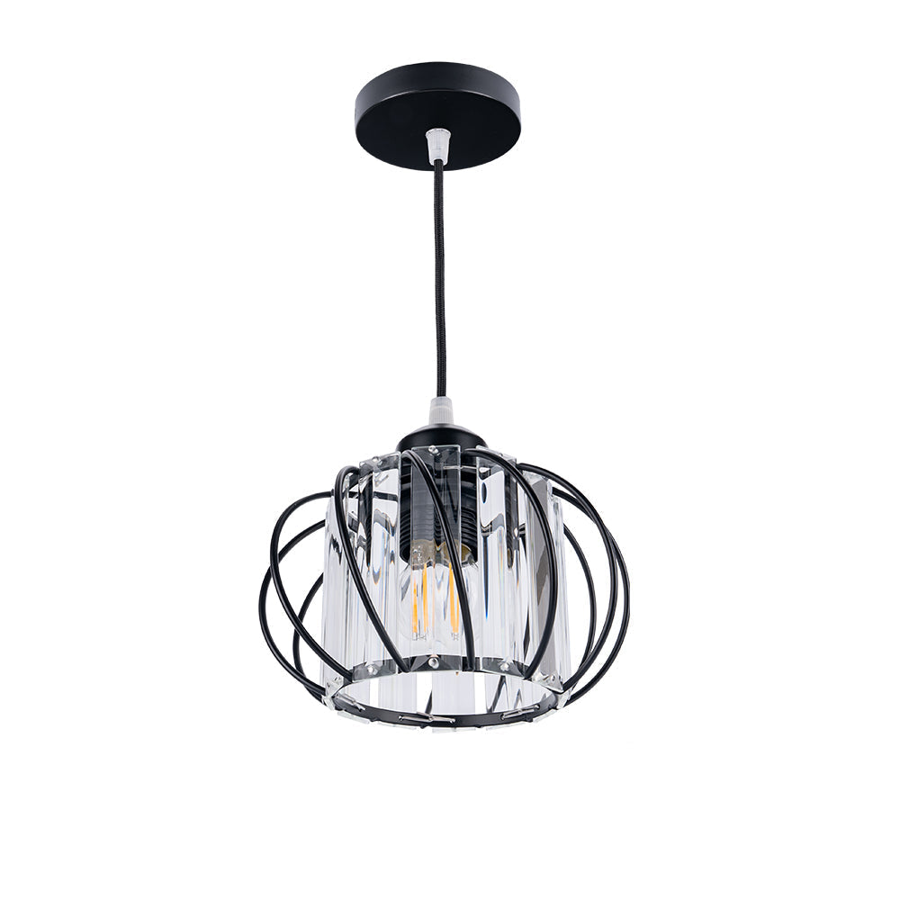 Roble Nordic Glass Pendant Light – Modern Hanging Fixture for Elegant Hallways
