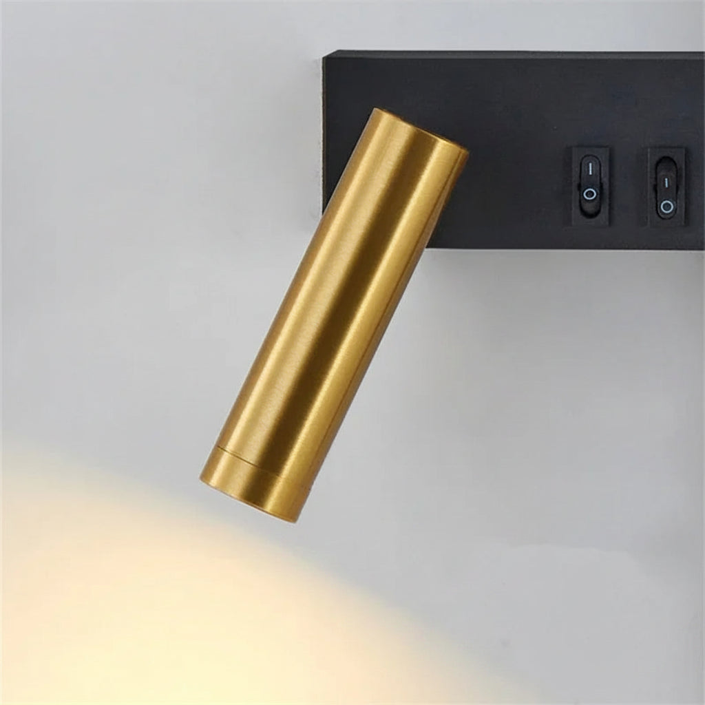 Velnora Scandinavian Wall Bedside Lamp – Minimalist Modern Reading Light