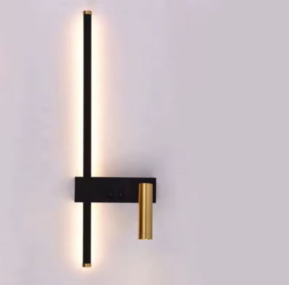 Velnora Scandinavian Wall Bedside Lamp – Minimalist Modern Reading Light