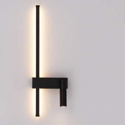 Velnora Scandinavian Wall Bedside Lamp – Minimalist Modern Reading Light