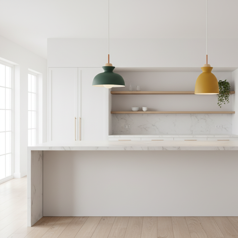 Jora Modern Kitchen Pendant Lighting – Adjustable Chic Metal Design for Stylish Spaces