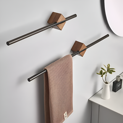 Norevia Modern Towel Rack – Space-Saving Design for Bathroom Storage Solutions