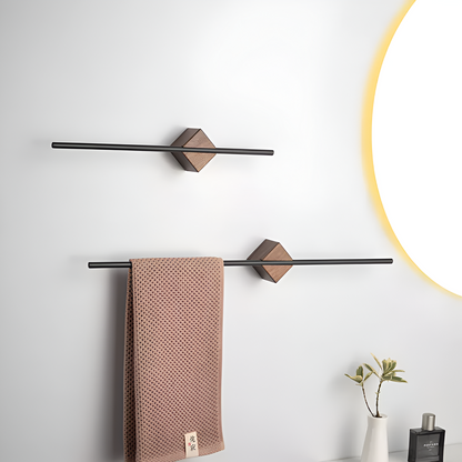 Norevia Modern Towel Rack – Space-Saving Design for Bathroom Storage Solutions