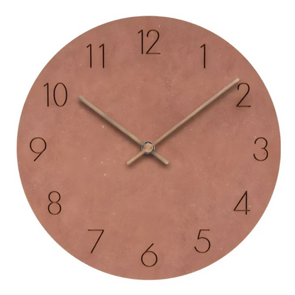 Velnaro Modern Wooden Wall Clock – Silent Minimalist Design for Contemporary Interiors