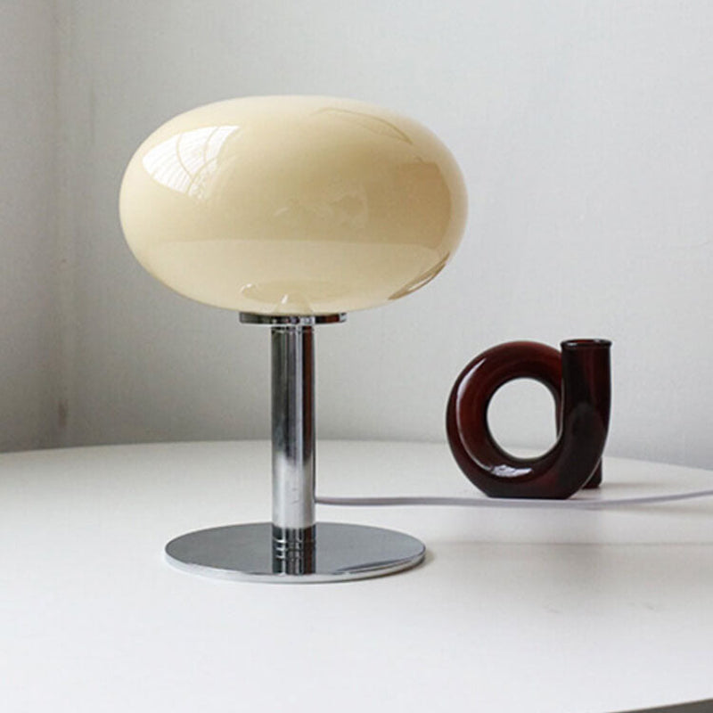 Lumera Vintage Glass Table Lamp for Stylish Bedside or Desk Use