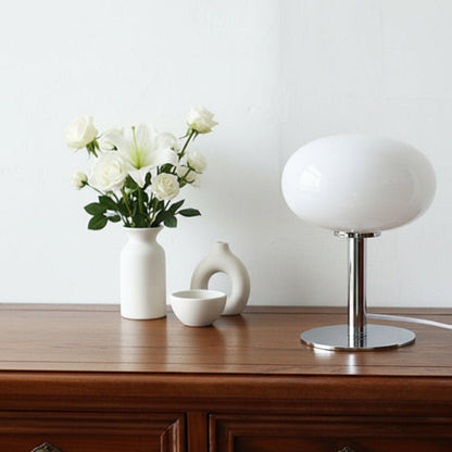 Lumera Vintage Glass Table Lamp for Stylish Bedside or Desk Use