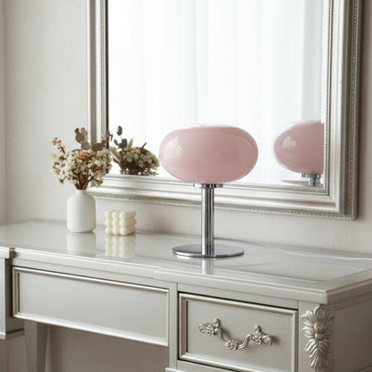 Lumera Vintage Glass Table Lamp for Stylish Bedside or Desk Use