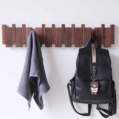 Sonata Elegant Wooden Coat Rack Stand – Handcrafted Design for Stylish Storage